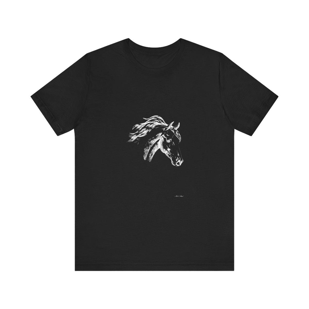 black horse regular tee